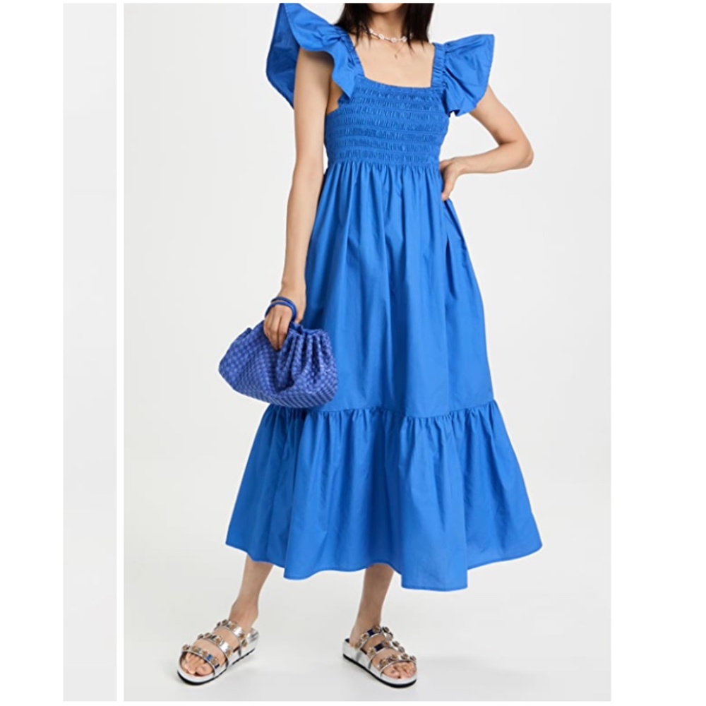 Spring-Ready o.p.t. Tuscany Dress [L, Cobalt, New]